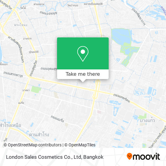 London Sales Cosmetics Co., Ltd map