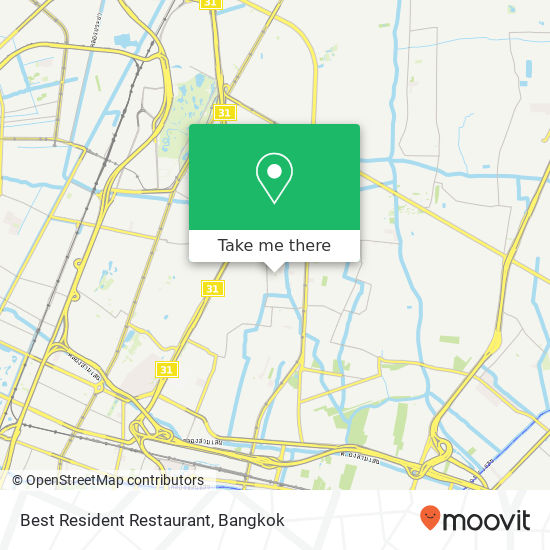 Best Resident Restaurant map