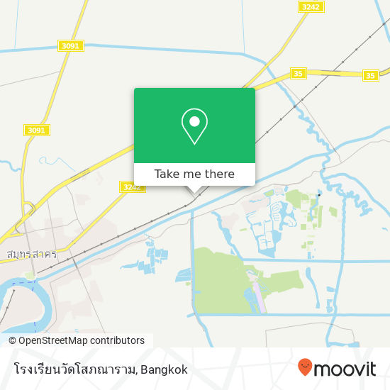 โรงเรียนวัดโสภณาราม map