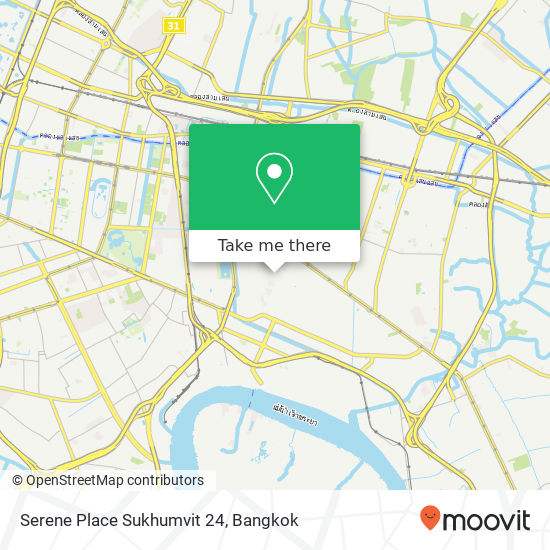 Serene Place Sukhumvit 24 map