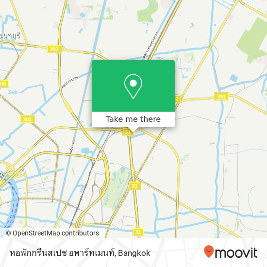 หอพักกรีนสเปซ อพาร์ทเมนท์ map