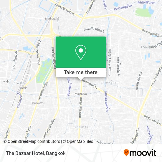 The Bazaar Hotel map