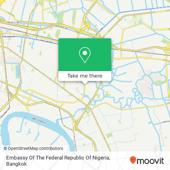 Embassy Of The Federal Republic Of Nigeria map