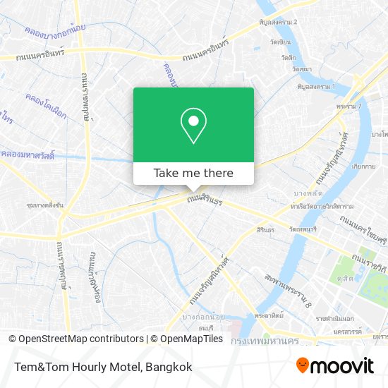 Tem&Tom Hourly Motel map