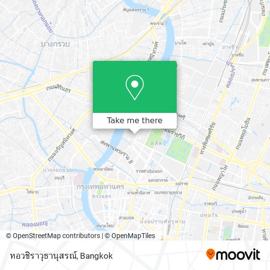 หอวชิราวุธานุสรณ์ map