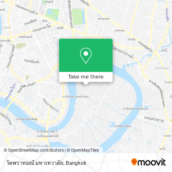 วัดพราหมณ์ มหาเทวาลัย map