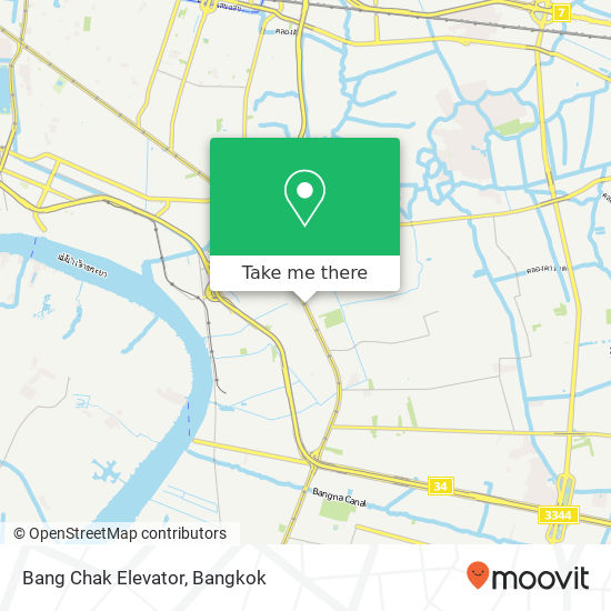 Bang Chak Elevator map