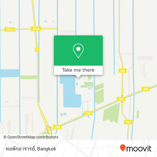 หอพักอาจารย์ map