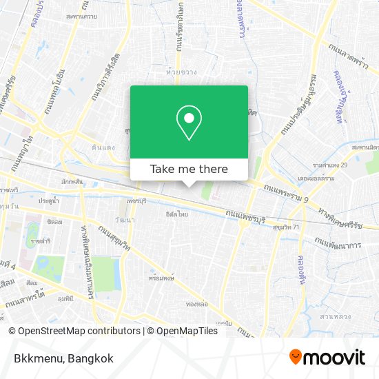 Bkkmenu map