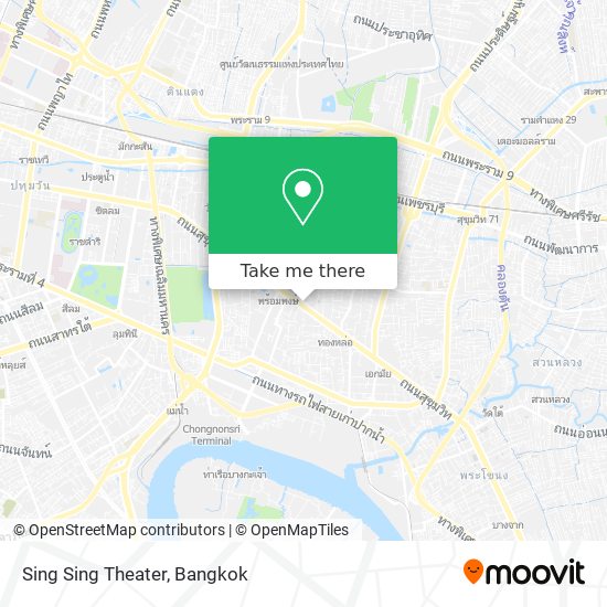 Sing Sing Theater map