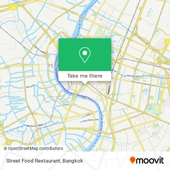 Street Food Restaurant map