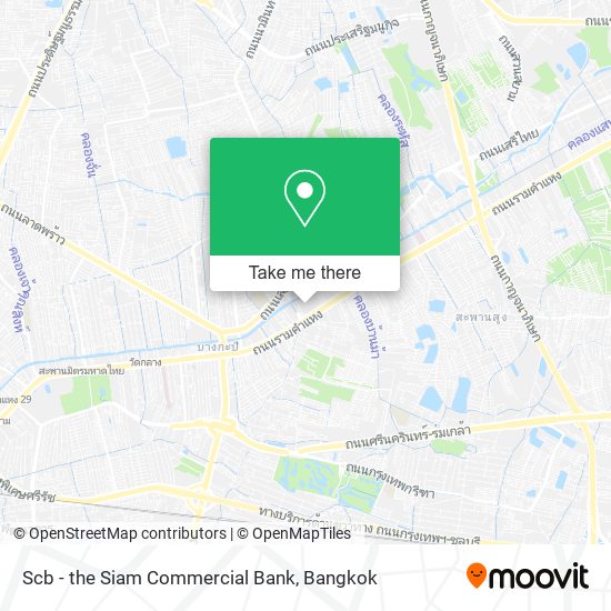 Scb - the Siam Commercial Bank map