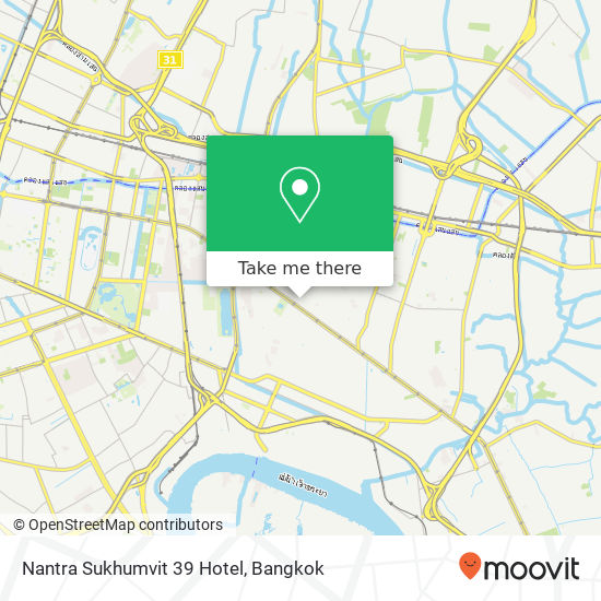 Nantra Sukhumvit 39 Hotel map