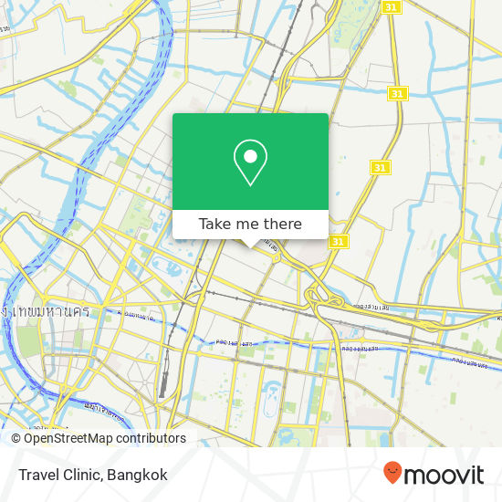 Travel Clinic map