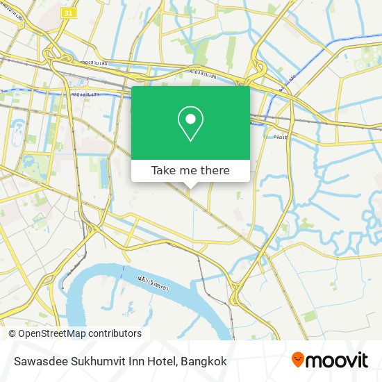 Sawasdee Sukhumvit Inn Hotel map