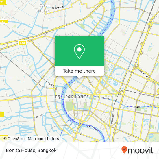 Bonita House map