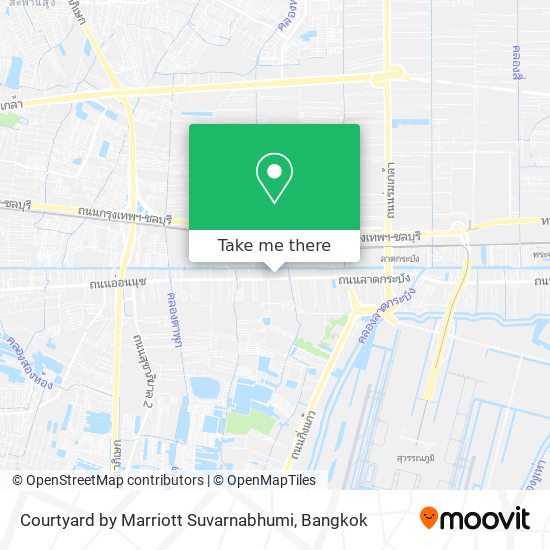 Courtyard by Marriott Suvarnabhumi map