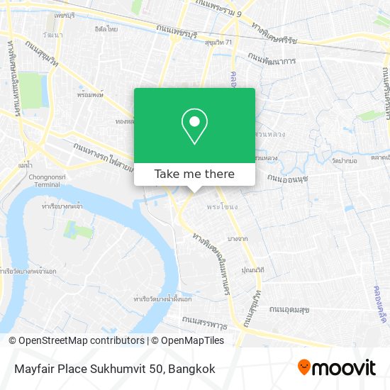 Mayfair Place Sukhumvit 50 map