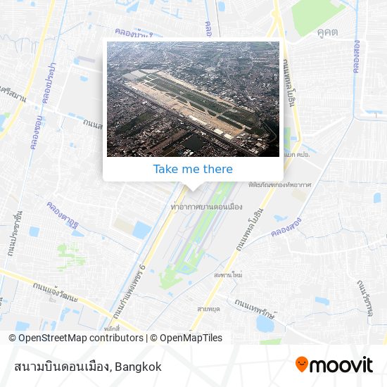 สนามบินดอนเมือง map