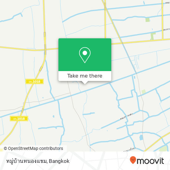 หมู่บ้านหนองแขม map