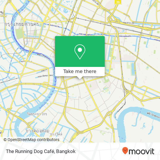 The Running Dog Café map
