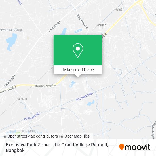 Exclusive Park Zone L the Grand Village Rama II map