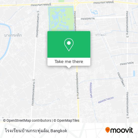 โรงเรียนบ้านกระทุ่มล้ม map