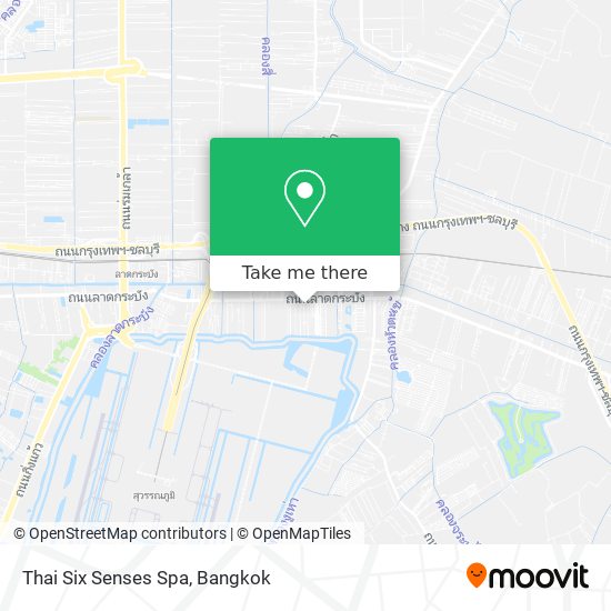 Thai Six Senses Spa map