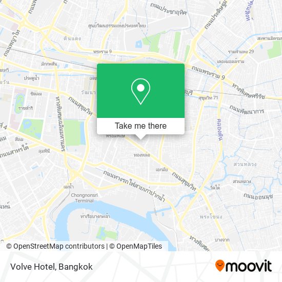 Volve Hotel map