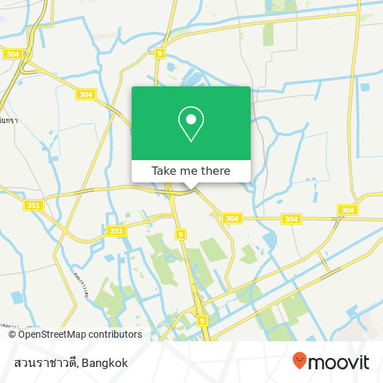 สวนราชาวดี map