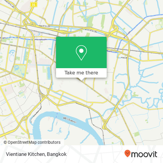 Vientiane Kitchen map