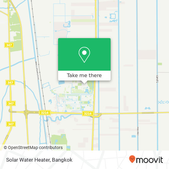 Solar Water Heater map