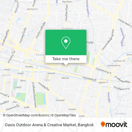 Oasis Outdoor Arena & Creative Market map
