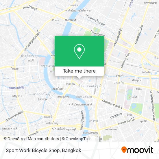 Sport Work Bicycle Shop map