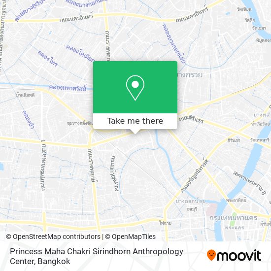 Princess Maha Chakri Sirindhorn Anthropology Center map