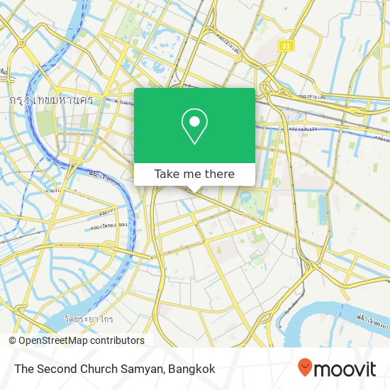 The Second Church Samyan map