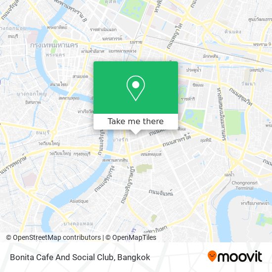 Bonita Cafe And Social Club map