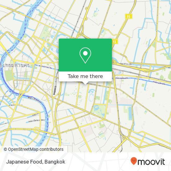 Japanese Food map