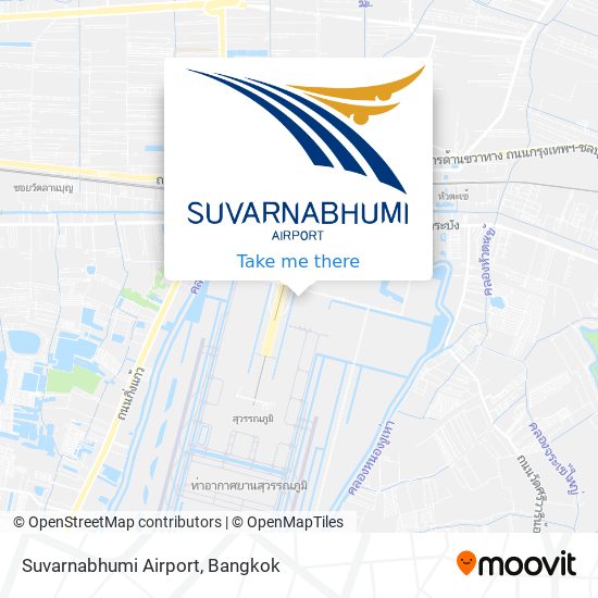 Suvarnabhumi Airport map