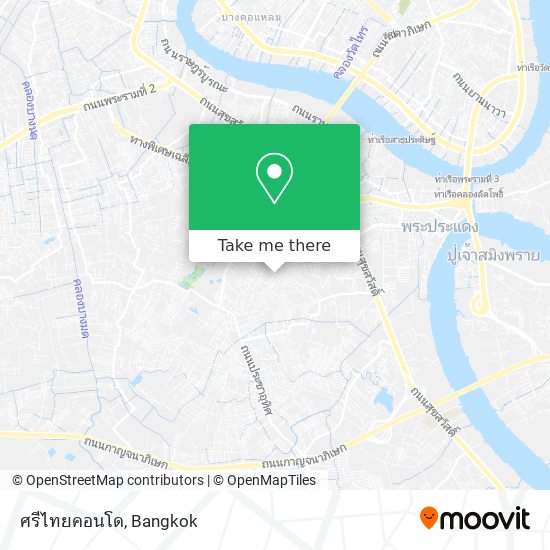 ศรีไทยคอนโด map