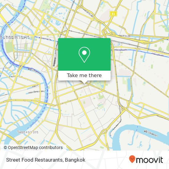 Street Food Restaurants map