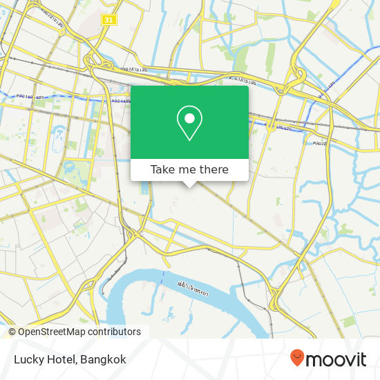 Lucky Hotel map