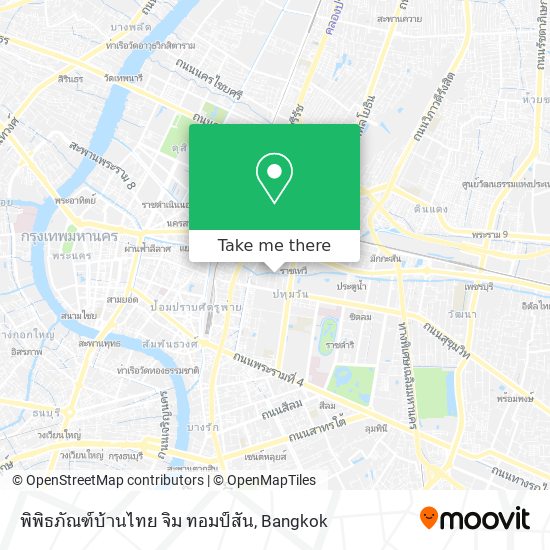 พิพิธภัณฑ์บ้านไทย จิม ทอมป์สัน map