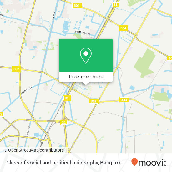 Class of social and political philosophy map