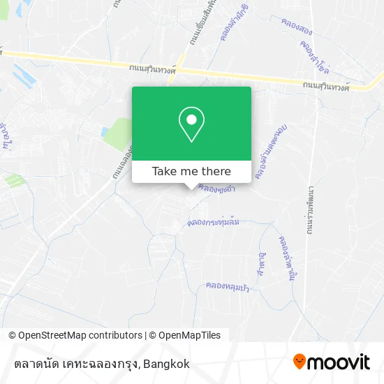 ตลาดนัด เคหะฉลองกรุง map