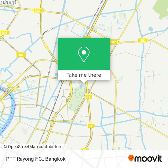 PTT Rayong F.C. map