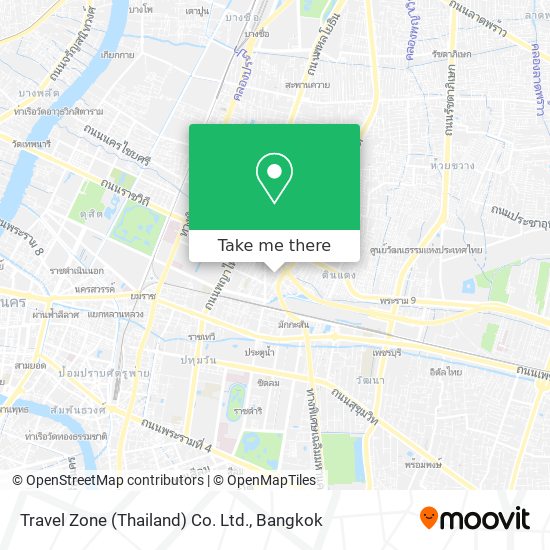 Travel Zone (Thailand) Co. Ltd. map