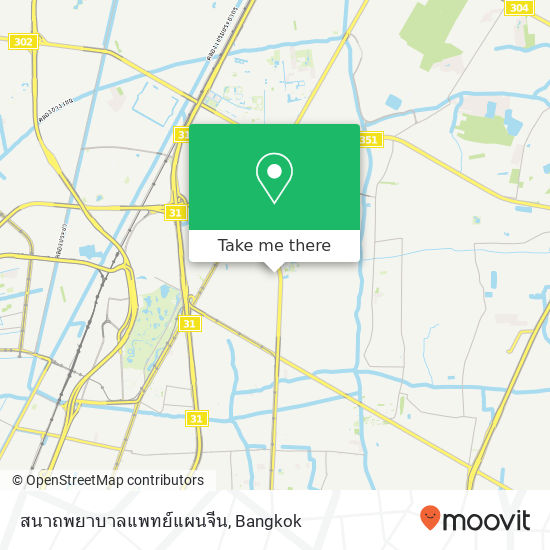 สนาถพยาบาลแพทย์แผนจีน map