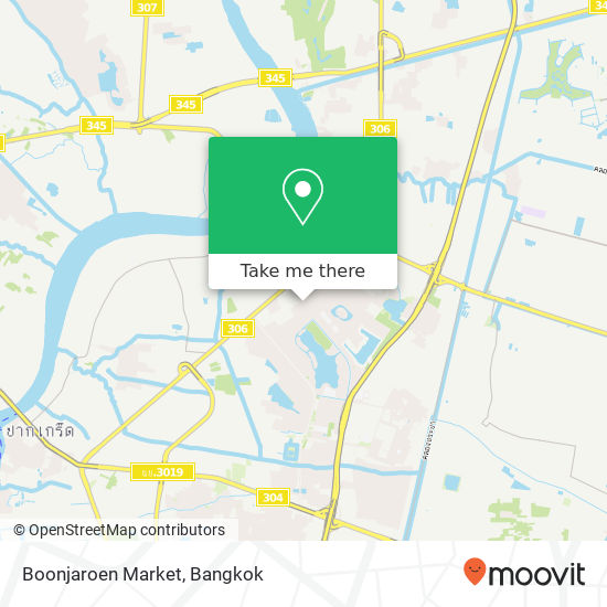Boonjaroen Market map