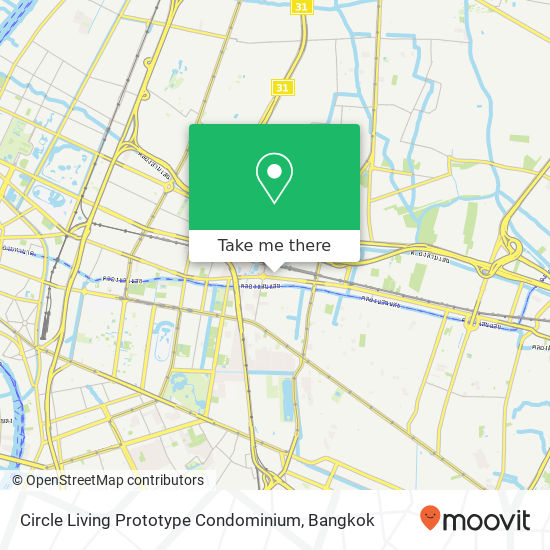 Circle Living Prototype Condominium map